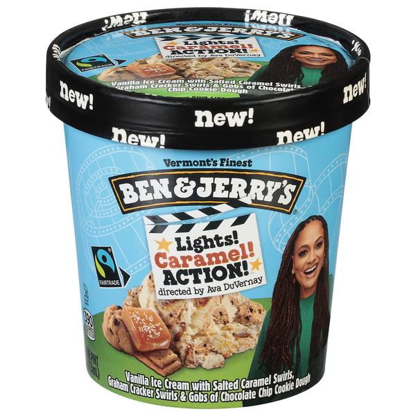 Save on Ben & Jerry's Ice Cream Light! Caramel! Action Order Online