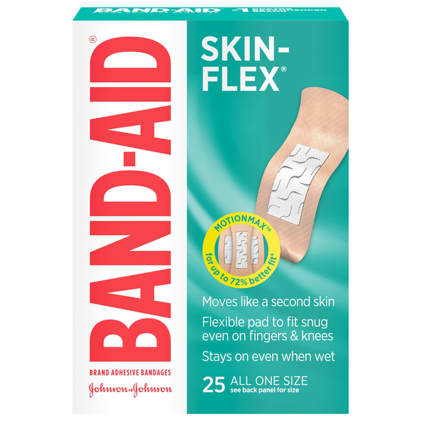 Band-Aid Skin Flex Adhesive Bandages