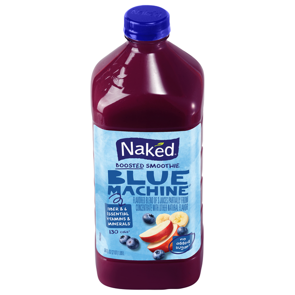 Naked No Added Sugar Blue Machine Boosted Smoothie