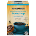 Food Lion Donut Shop Medium Roast Single Serve Coffee Cups