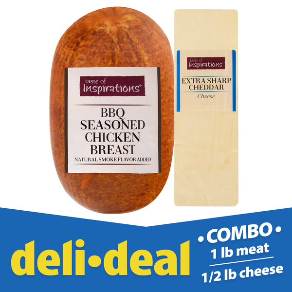 Deli Deal BBQ Chicken & Sharp Cheddar Cheese