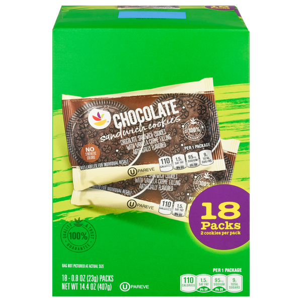 Save on Giant Chocolate Sandwich Cookies 18 ct Order Online Delivery