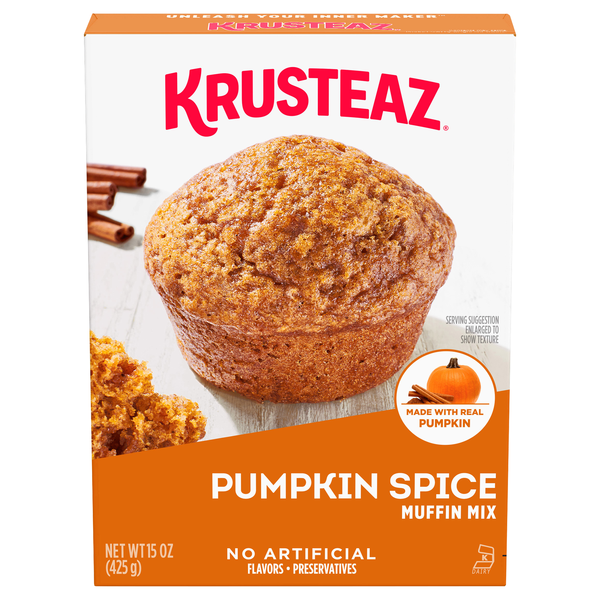 Krusteaz Pumpkin Spice Muffin Mix