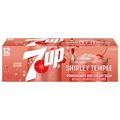 7UP Shirley Temple Pomegranate & Cherry Flavored Soda - 12 pk