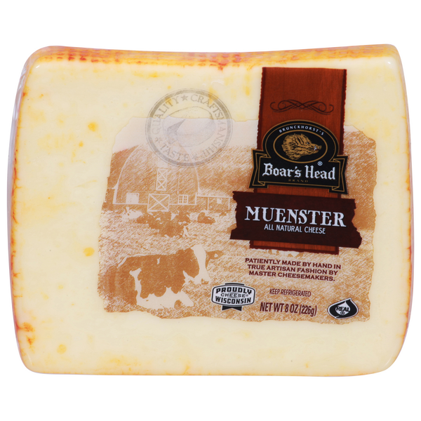 Save on Boar's Head Muenster Cheese Chunk Order Online Delivery Giant