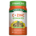 Nature's Truth Honey Lemon Flavor Vitamin C + Zinc Immune Support Gummies
