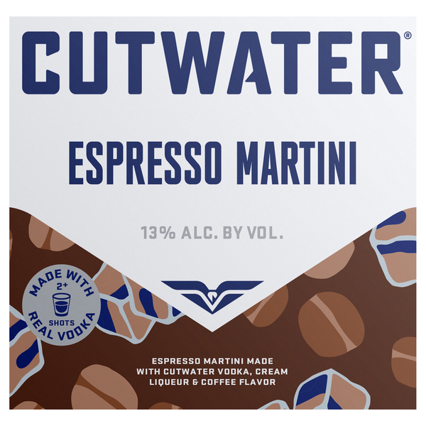 Cutwater Espresso Martini - 4 pk
