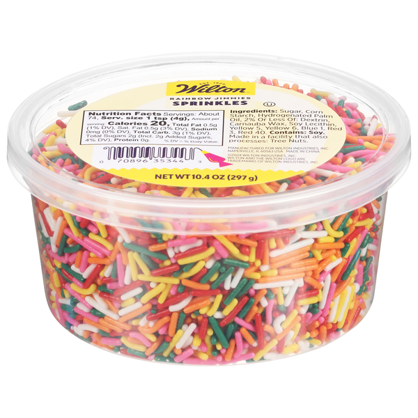 Wilton Rainbow Jimmies Sprinkles