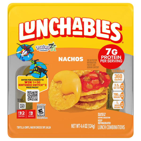 Lunchables Nachos with Cheese Dip & Salsa