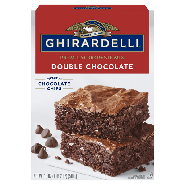 Save on Ghirardelli Premium Brownie Mix Double Chocolate Order Online