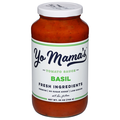 Yo Mama's No Sugar Added Basil Tomato Pasta Sauce