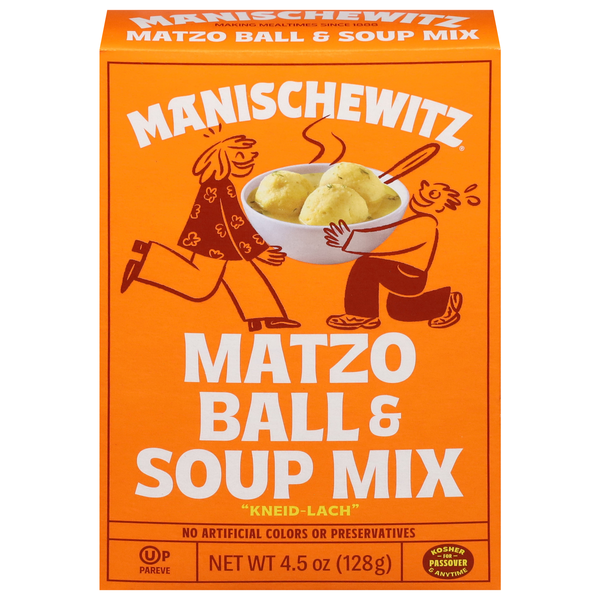 Save on Manischewitz Matzo Ball & Soup Mix Kosher For Passover Order