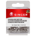 Singer Quilting & Craft Safety Pins Steel 2 Inch Size 3