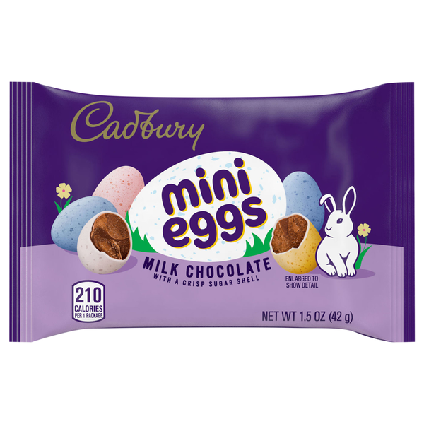 Cadbury Mini Eggs Milk Chocolate with Crisp Shell Easter Candy