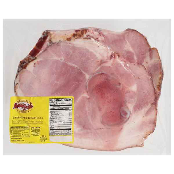 Morty Pride Smoked Pork Sliced Picnic