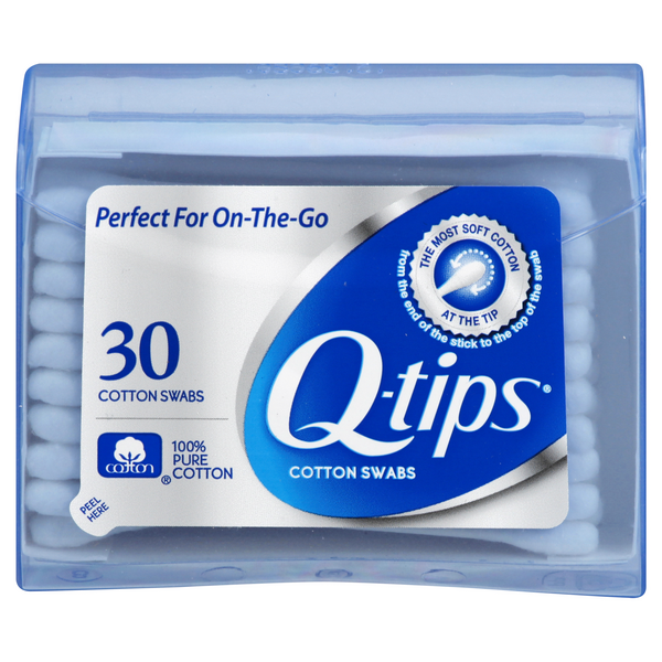 Save on Qtips Cotton Swabs Purse Pack Order Online Delivery Giant