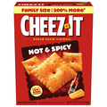 Cheez-It Hot & Spicy Baked Snack Crackers Family Size