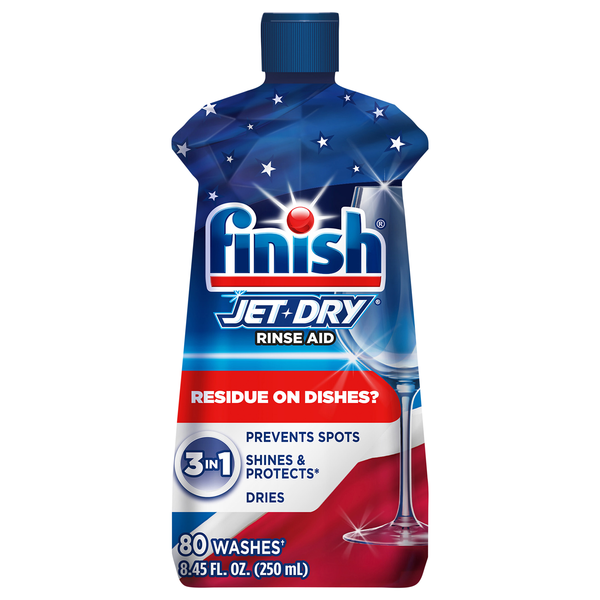 Finish Jet-Dry 3 in 1 Dishwasher Rinse Aid