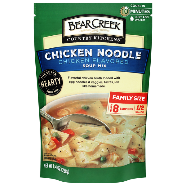 Bear Creek Country Kitchens Chicken Noodle Soup Mix Family Size