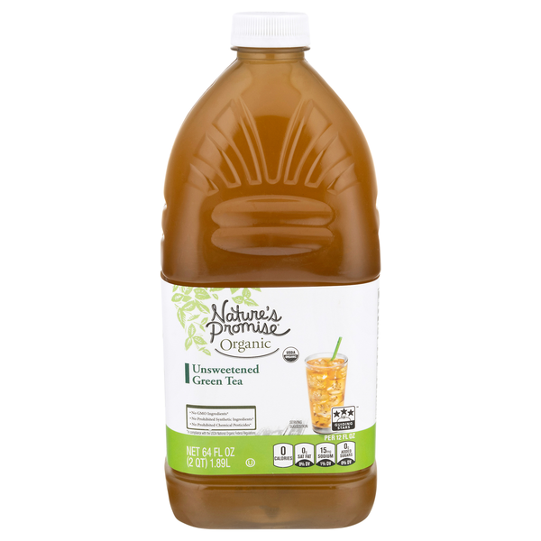 Nature's Promise Organic Unsweetened Green Iced Tea