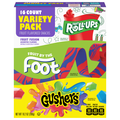 Fruit By The Foot Fruit Gushers & Roll-Ups Variety Pack - 16 ct