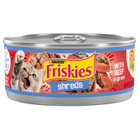 Friskies Shreds Beef in Gravy Adult Wet Cat Food