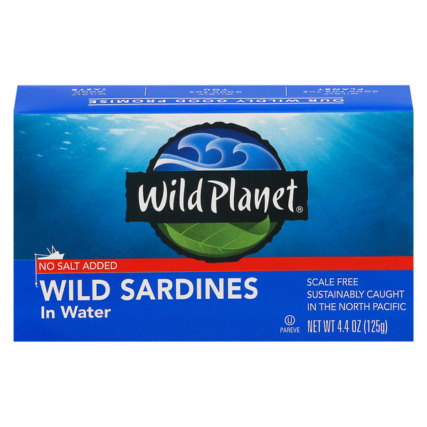 Save on Wild Wild Sardines in Water No Salt Added Order Online