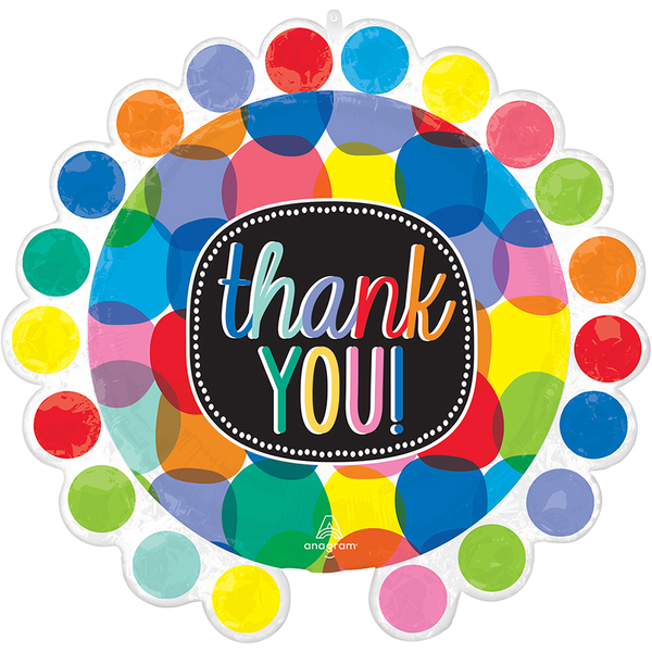 Thank You Helium-Filled Balloon (Design Varies)