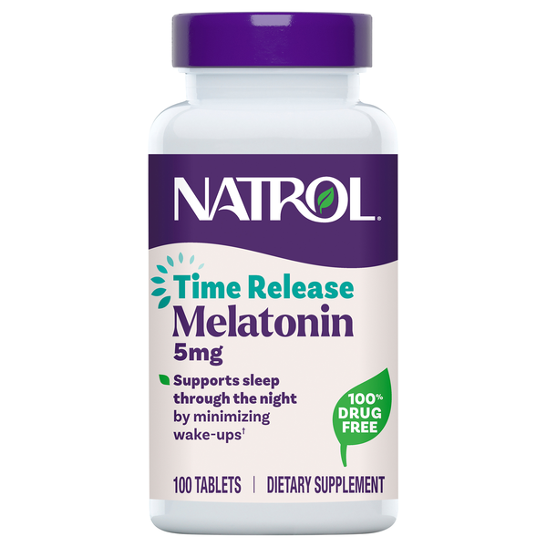 Natrol 5mg Melatonin Time Release Tablets