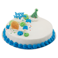 Food Lion Bakery Traditional Chocolate & Vanilla Cake Sliced 8 Inch