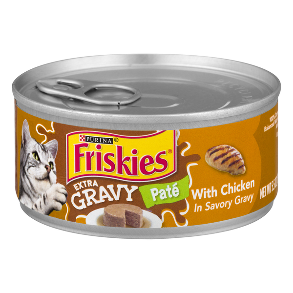 friskies extra gravy pate cat food