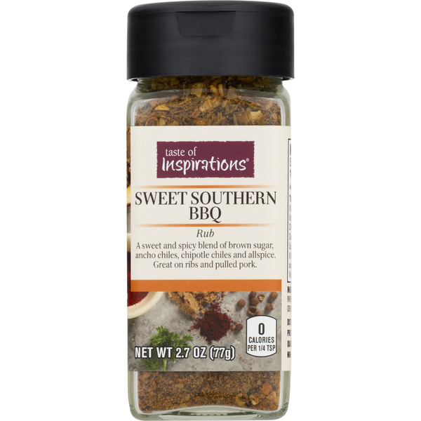 Taste of Inspirations Sweet Southern BBQ Rub