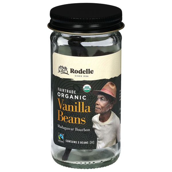 Rodelle Organic Madagascar Bourbon Vanilla Beans