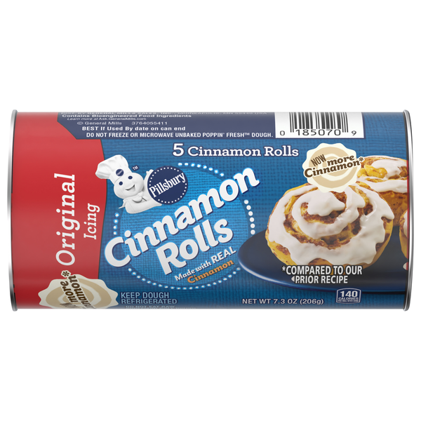 Pillsbury Cinnamon Rolls with Original Icing - 5 ct