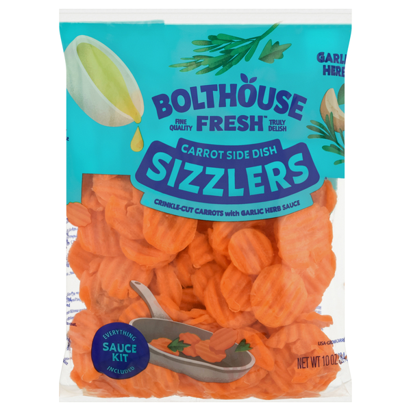 Bolthouse Fresh Sizzlers Garlic Herb Carrot Side Dish