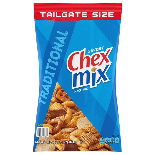 Chex Mix Snack Mix Traditional Tailgate Size