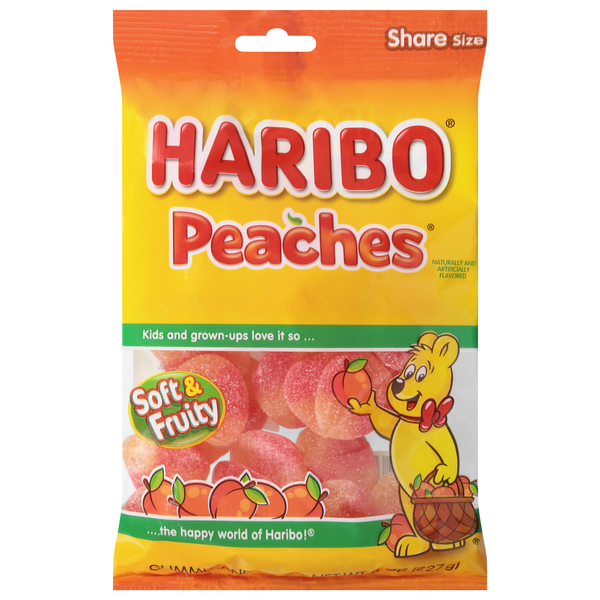 Haribo Peaches Gummi Candy