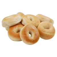Food Lion Bakery Mini Plain Bagels - 10 ct