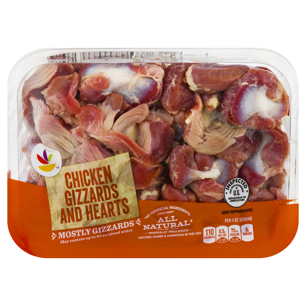 Stop & Shop All Natural Chicken Gizzards & Hearts Fresh