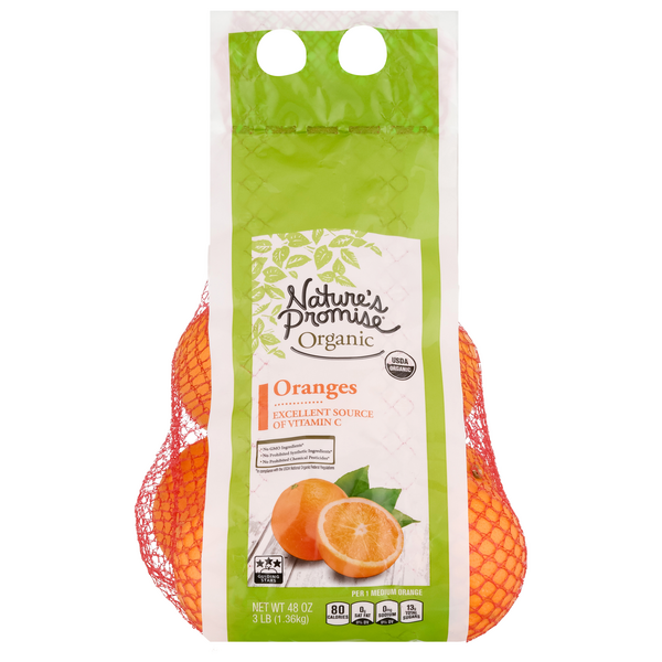 Nature's Promise Organic Valencia Oranges