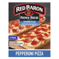 Red Baron French Bread Singles Pepperoni Pizza - 2 ct Frozen