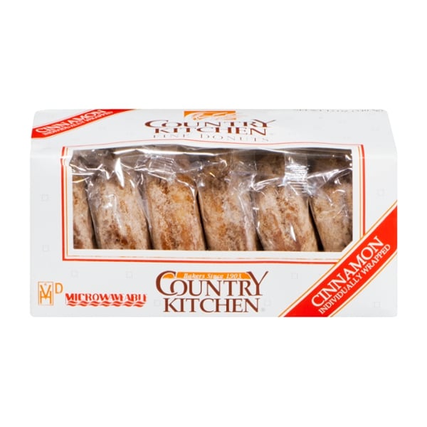 Country Kitchen Cinnamon Donuts (Individually Wrapped) - 6 ct