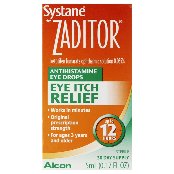 Zaditor Antihistamine Eye Drops Eye Itch Relief