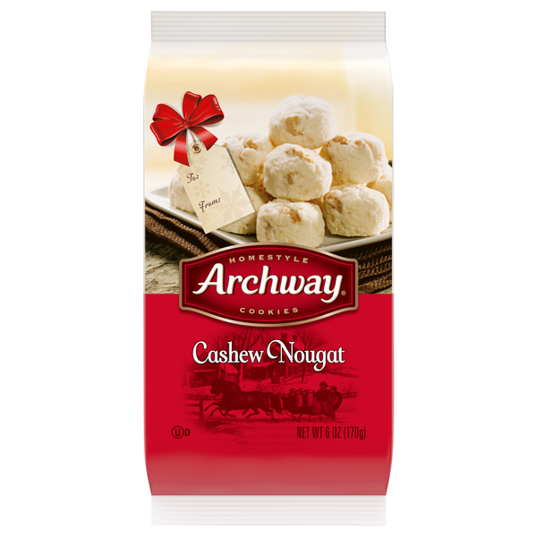 Archway Cashew Nougat Cookies