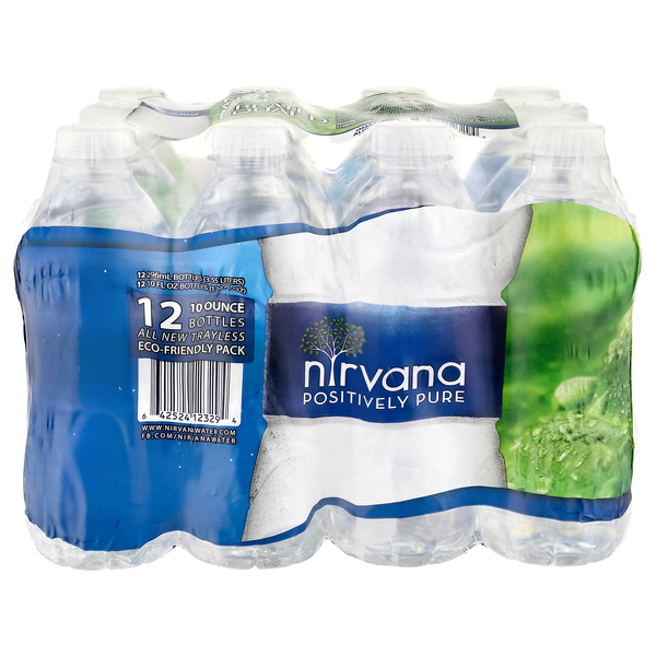 Nirvana Spring Water - 12 pk