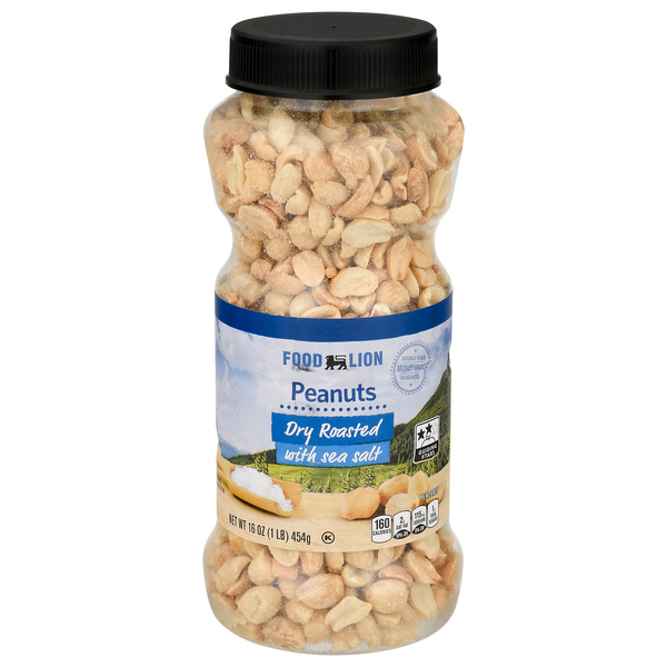 Save on Food Lion Peanuts Dry Roasted with Sea Salt Order Online