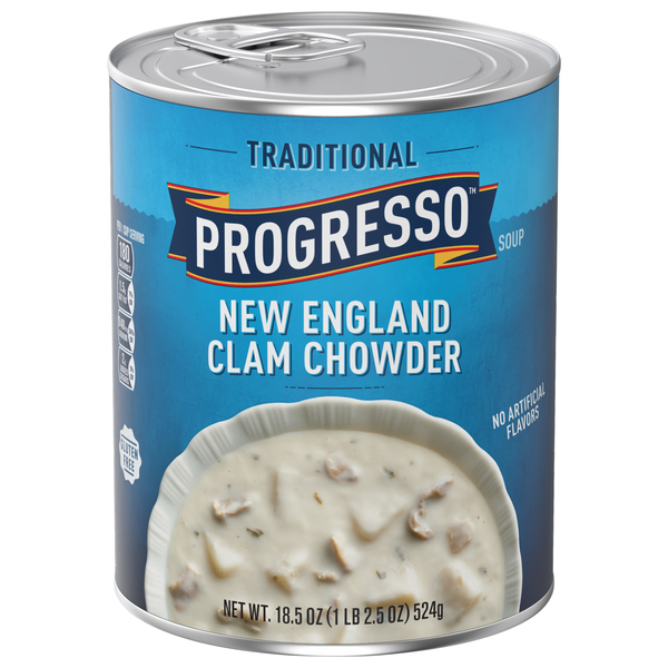 Progresso Traditional New England Clam Chowder Soup