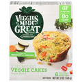 Veggies Made Great Gluten Free Super Blend Veggie Cakes - 6 ct