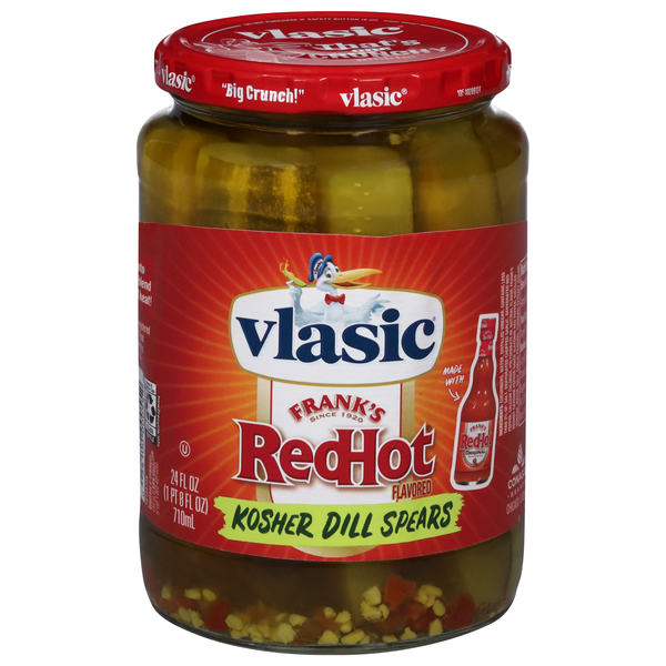 Vlasic Frank's RedHot Kosher Dill Pickle Spears