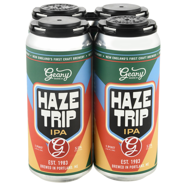 Geary Brewing Co Haze Trip IPA Beer - 4 pk